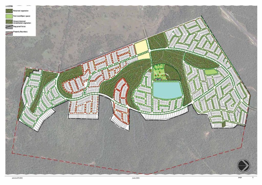 Large Subdivision Landscape Master Plan