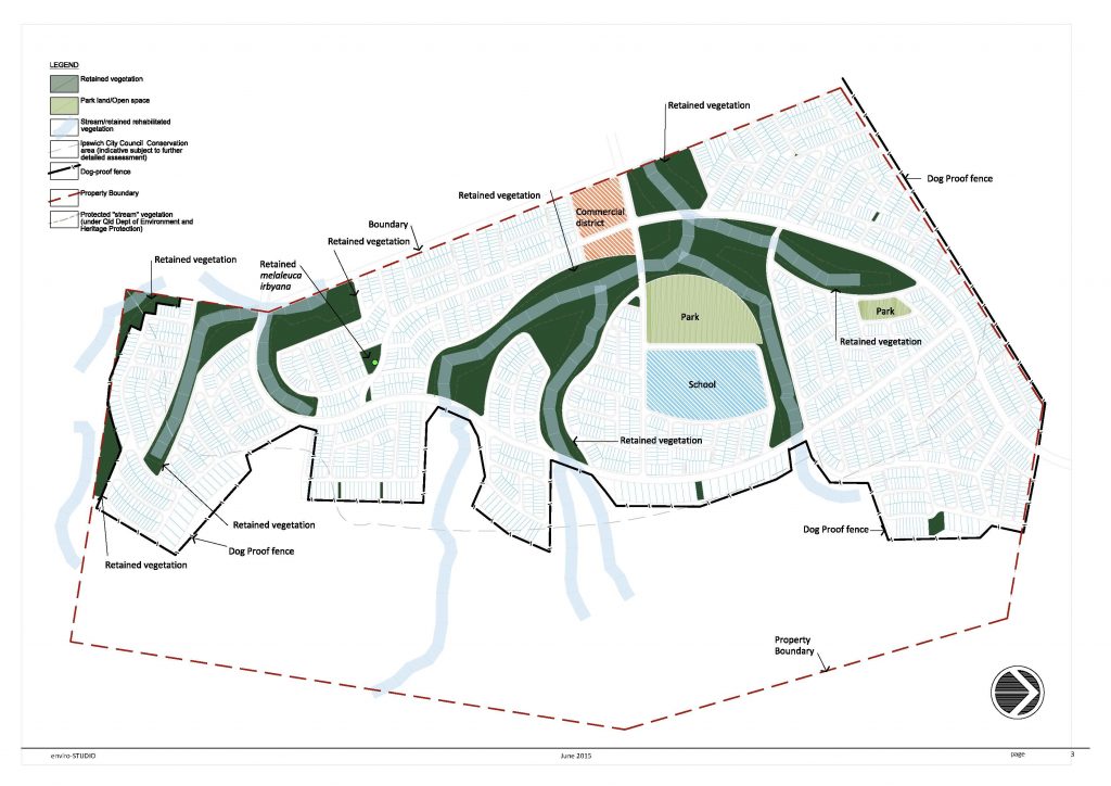 Large Subdivision Landscape Master Plan - Initial
